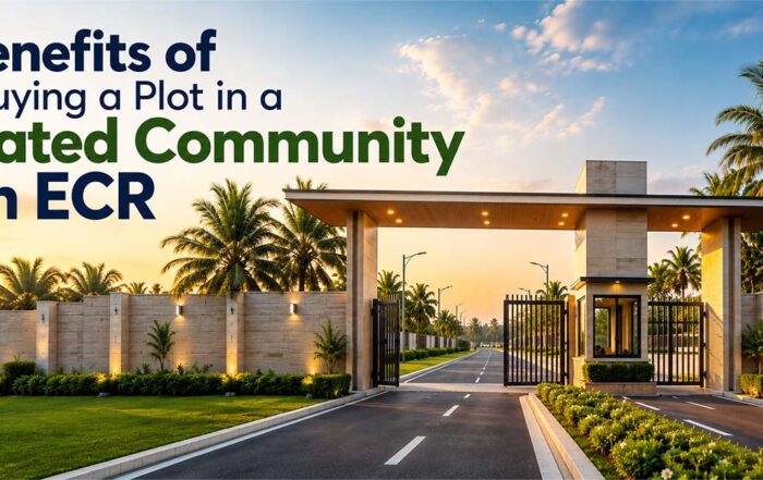 Benefits of Buying a Plot in a Gated Community on ECR