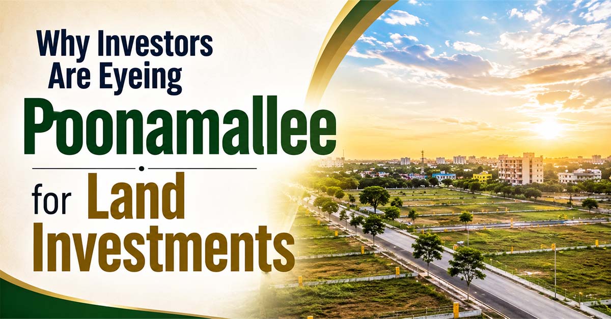 Why Investors Are Eyeing Poonamallee for Land Investments