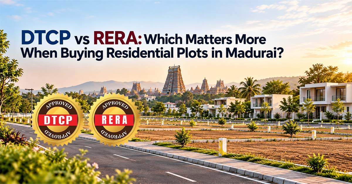 DTCP vs RERA: Which Matters More When Buying Residential Plots in Madurai?